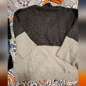 Michael Kors Color Block mock neck